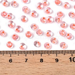 6/0 Innenfarbe transparente Glasperlen&nbsp;X1-SEED-T007-07H