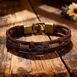 PU-Lederband Armbänder&nbsp;BJEW-WH20001-13A