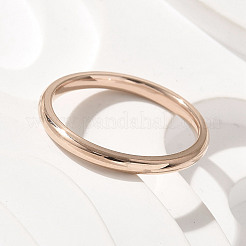 Anillos de banda lisa de acero inoxidable 304 con recubrimiento iónico (IP)&nbsp;STAS-I160-E03-KCG