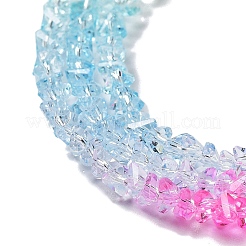 Fili di perline di vetro trasparente&nbsp;GLAA-H023-03K