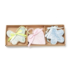 Decorazioni pendenti in legno naturale&nbsp;HJEW-P010-04