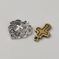 100 pièces pendentifs en alliage de style tibétain&nbsp;FIND-WH0148-725