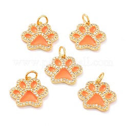 Real 18k micro latón chapado en oro micro encantos cubic zirconia encantos&nbsp;ZIRC-L100-085G