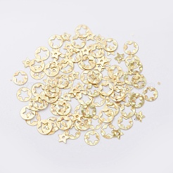 Schmuckzubehör Kunststoff Paillette / Pailletten Perlen&nbsp;PVC-E001-02-LS01