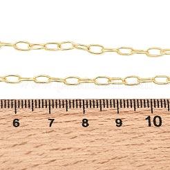3 mm lange Messing-Kabelkettenhalsketten für Damen&nbsp;NJEW-F366-01B