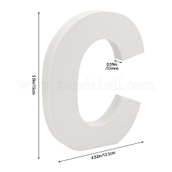 Ornements de lettres en bois&nbsp;WOOD-GF0001-15-03