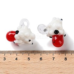 Pendentifs vernissées manuelles&nbsp;LAMP-L078-004C