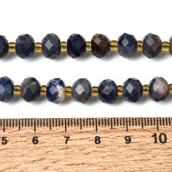 Perline sodalite naturale fili&nbsp;G-D105-B09-02