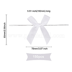 150 Stück Polyester-Schleife&nbsp;AJEW-GF0005-17B