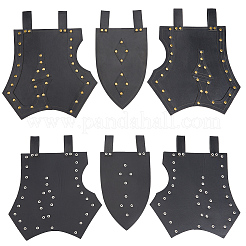 Jupe de protection des jambes médiévale en cuir PU de style Renaissance&nbsp;AJEW-WH20816-113A