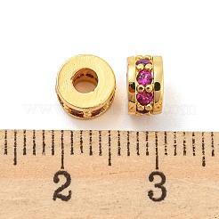 Cremagliera placcatura micro ottone spianare perline zirconi&nbsp;KK-A196-04G