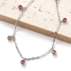 304 Edelstahl-Strassarmbänder&nbsp;BJEW-Q038-10P