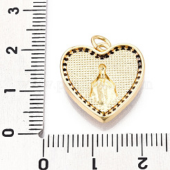 Messing micro pave klare zirkonia anhänger&nbsp;KK-N268-48G