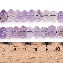 Natürlichen Amethyst Perlen Stränge&nbsp;G-N347-09A-05