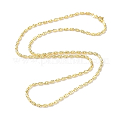 925 collana con catenella di perline in argento sterling da donna&nbsp;NJEW-A014-01G