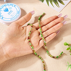 Kits de fabrication de bracelets en perles de jaspe naturel&nbsp;DIY-TA0002-69D