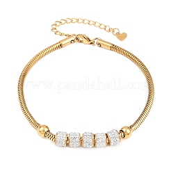 Braccialetti con perline di strass in argilla polimerica&nbsp;SA-D001-06G