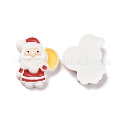 Cabochons en résine opaque sur le thème de Noël&nbsp;RESI-G029-A10