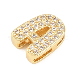 Perline zirconi micro pave  in ottone&nbsp;KK-C170-35G