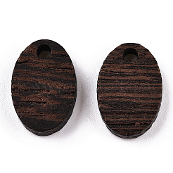 Anhänger aus natürlichem Wengeholz&nbsp;WOOD-T023-85B-01