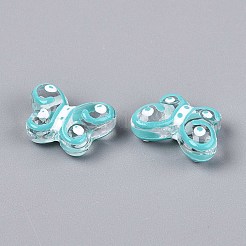 Perle di vetro trasparente&nbsp;GLAA-T025-20B
