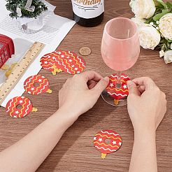 Weinglasanhänger aus Papier&nbsp;FIND-WH0436-28A