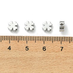 Klee-Perlen aus Messing&nbsp;XGRPCU751-302P