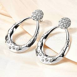 Boucles d'oreilles pendantes en acier inoxydable 304&nbsp;EJEW-F361-23P