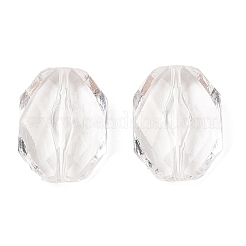 Sfaccettate perline acrilico trasparente esagonale&nbsp;LS-X-TACR-R126-A01