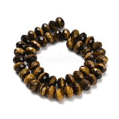Fili di perline di occhio di tigre naturale&nbsp;G-C259-A01-8x12mm-02