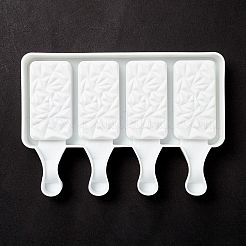Moules en silicone rectangle de qualité alimentaire&nbsp;LS-DIY-D062-06B