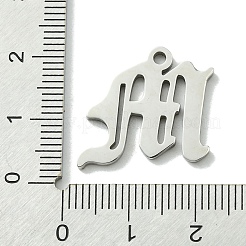 Pendentifs en acier inoxydable 201 anti-ternissement&nbsp;STAS-B055-01P-M