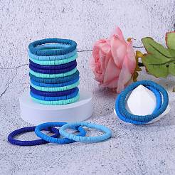 Polymer Clay Heishi Surfer Stretch-Armbänder-Set&nbsp;BJEW-SW00128