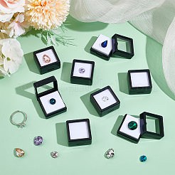 Cajas de almacenamiento de diamantes sueltos de plástico&nbsp;CON-WH0089-72B