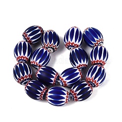 Perles de verre millefiori faites à la main&nbsp;LA-N002-18D