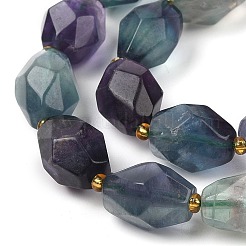 Perline fluorite naturale fili&nbsp;G-P541-A01-04
