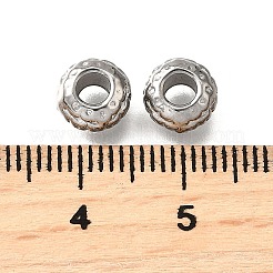 Perlas corrugadas de acero inoxidable 304&nbsp;STAS-V009-12D-P