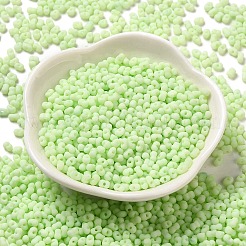 Perles de rocaille en verre dépoli&nbsp;SEED-K009-05B-06