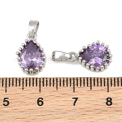 Laiton pavé de zircons cubiques&nbsp;CU-CBA9AB3-01P-02