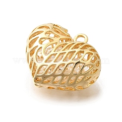Ottone con pendenti a zirconi&nbsp;KK-E792-30G-01