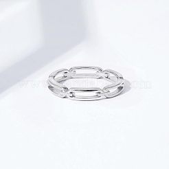 Schlichte Fingerringe aus Sterlingsilber im Stil 925&nbsp;FS-WG80334-02