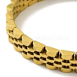Pulsera de cadena de eslabones gruesos de acero inoxidable 304 con revestimiento iónico (IP)&nbsp;BJEW-G649-09