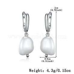 Collier de perles d'eau douce en argent s925&nbsp;EC3448-1
