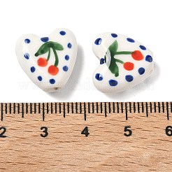 Handgefertigte Porzellan-Emaille-Perlen&nbsp;PORC-K011-02E