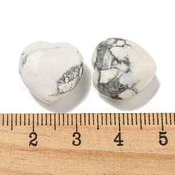 Perle di Howlite naturale&nbsp;G-P531-A09-01