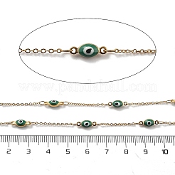 Emaille- und 304 Edelstahl-Gliederketten&nbsp;CHS-K021-10G-02