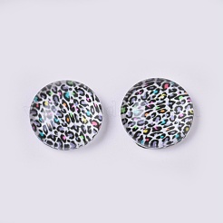 Cabochons di vetro&nbsp;GLAA-WH0015-09C