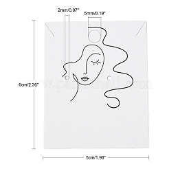 Karton Schmuck-Display-Karten&nbsp;CDIS-H002-01B-01
