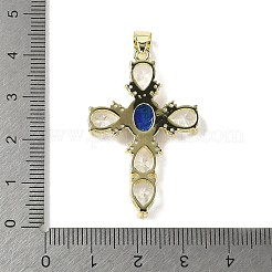Natürliche Lapislazuli Anhänger&nbsp;G-P585-04G-06