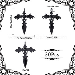 30 pendentif en alliage de style gothique&nbsp;FIND-SC0004-02